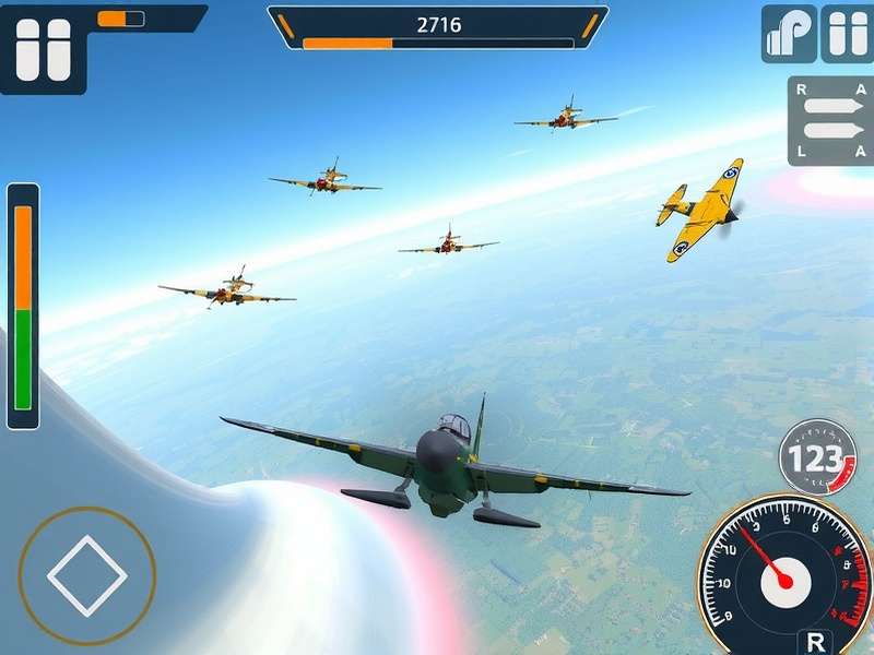 Aero Ace aircraft customization interface