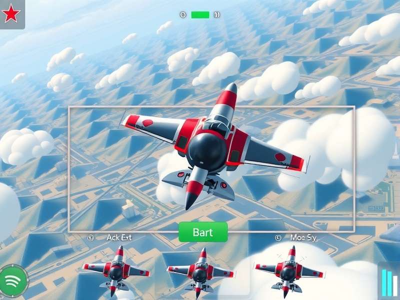 Aero Ace multiplayer battle scene